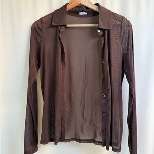 Cotton On Deep Brown Top